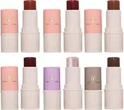 6Pcs x 6.8g Blush Highlighter S s Set Multi-Functional Makeup Lazy S