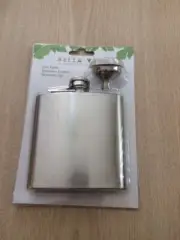 Stainless Steel 6 oz. Flask w/Funnel