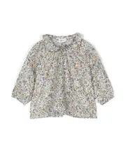abstract-print blouse 18M,24M MULTICOLOUR