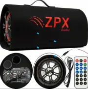 Active Subwoofer in Car Barrel ZPX Audio ZX-8Sub Original 800w + Bluetooth Speak