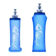 TPU Foldable Soft Water Bottle Plastic Sports Water For Outdoor 250/500ML U4H3