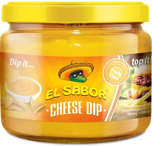[EL SABOR] 酪梨醬/起司醬-清爽百搭醬料(300公克/瓶) -起司醬