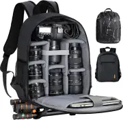 Camera Backpack Bag Small - Professional DSLR Camera Bag with Waterpr...New