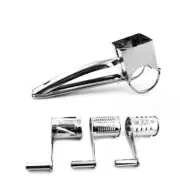 Stainless Steel Cheese Slicer Shredder Rotary Cheese Grater Butter Cutter Gadget