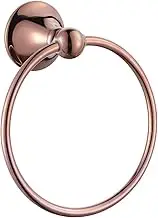 Towel Ring Bathroom Towel Ring Rose Gold Bronze Finish Wall Mount for Home Bathroom Accessories