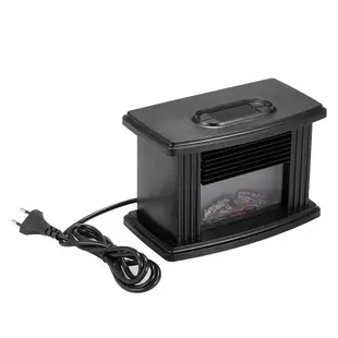 110V美標壁爐暖風機取暖器家用客廳臥室火焰加熱火爐迷你暖風扇