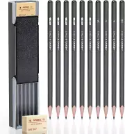Sketch and Drawing Art Pencils Kit, Pencil Box Packaging, Including 10 PCS Graph