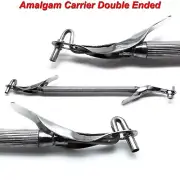 Dental Amalgam Filling Gun Carrier Double Ended Restorative Lab Instruments CE