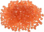 uxcell 800pcs Glow Rocks 10-15mm Glow Pebbles Decoration in The Dark Luminous Stones Decor DIY Decorative Orange for Garden, Potted Plant, Fish Tank