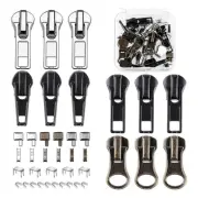 Zipper Repair Kit, 5 Zipper Replacement Slider Kit, Zippers Pull Zip Head6418