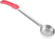 STOBAZA Portion Control Ladle Spoon in Stainless Steel for Pizza Sauce Serving Easy to Use for Home Kitchens