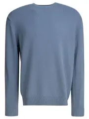 [Beams Plus] Beams Plus-Lily Yarn Knitwear Light Blue-Uomo XL