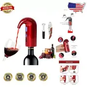 Automatic Electric Wine Aerator Pourer with Corkscrew - Modern Gifts Set