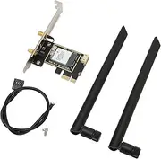 6 PCIE Card, 1800Mbps Band MU - MIMO 5.2, Compatible with Win10/11