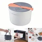 Multi functional Microwave Rice Cooker for Steaming Vegetables and Pasta