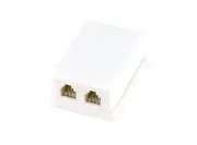 InstallerCCTV Telephone Line Splitter Adapter Converter 2 Port RJ12 6P6C