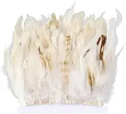 Feather Fringe Trim for Sewing Crafts Stand Out with Style Easy to Natural Feather Fringe Trim Feathers Fringe Trim