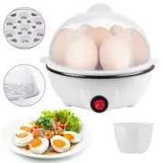 Electric Egg Cooker for Hard Boiled Egg Cooker 7 Eggs Egg Boiler Egg Steamer