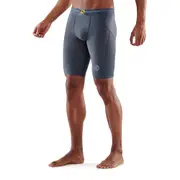 Skins Men's Series-3 Running/Gym Half Tight Charcoal