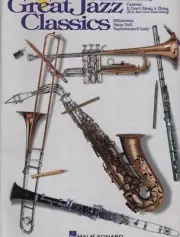 GREAT JAZZ CLASSICS MUSIC BOOK FOR TROMBONE 29 CLASSIC JAZZ MELODIES HAL LEONARD