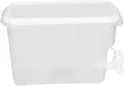 OKUMEYR Pp Material Cold Water Storage Jug Easy-Remove Tap Fridge Juice Dispenser for Water Wine Anti-Blockage Great for Hotels Gyms