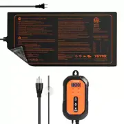 10 In. X 20.75 In. Seedling Mat with Thermostat Heat Mats (1-Pack) Met-Certified