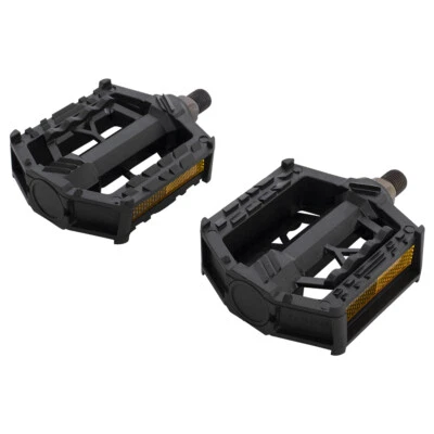 M.T.B BIKE Pedals 607 1/2" Black Bicycle Pedals
