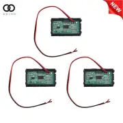 DC 4.5-30V LED 3Digital Display Voltage Meter Voltmeter Panel Motorcycle 6 PCS