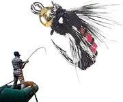 Catfish Hooks | Realistic Live Shrimp Hook,Fish Accessories for River Lake Creek Stream Pier Dry Wet Floating Jigging Casting Tenkara Trolling