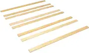 CC KITS Set of Eight (8) 53 Inch Full/Double Size Solid Wood Support Bed Slats｜Use Crib Conversion Kits｜Platform Frame for Mattress｜Bunkie Board, Box Spring or Foundation Replacement Option