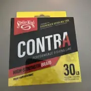 Strike King Contra Performance Fishing Line 30 Lb Premium Monofilament 330 Yds