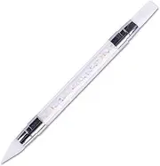 Nail Art Sculpture Pen, Nail Art Sculpture Pens Silicone Dual Manicure Carving Pen Rhinestone Beads Picker Tool, Silicone Nail Art Pen