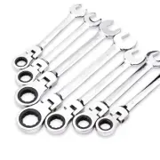Ratchet Wrench of Keys Spanner Set Hand Tool 72-Tooth Ratcheting Flexible Head