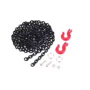 RC Climbing Cars Tow Hook Trailer Chain For Axial SCX10 CC01 RC4WD D90 1/10 A