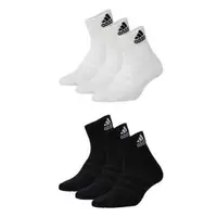 在飛比找ETMall東森購物網優惠-ADIDAS 男女運動短襪-三入 襪子 愛迪達