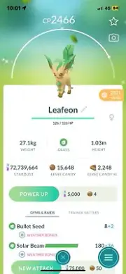 SHINY LEAFEON
