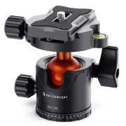 K&F Concept 360° Ball Head 25/28/32/35/36mm With Quick Release Plate for Tripod