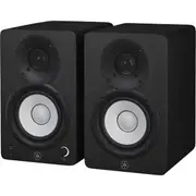 BLACK 4.5" 2 WAY POWERED STUDIO MONITORS