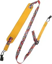 Abaodam Portable Lanyard for Ukulele Non Punch Hand Held Musical Instrument Strap Strap for Easy Carrying for Outdoor Performances
