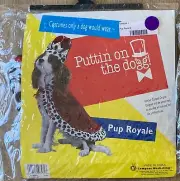 Puttin on the Dogg Pup Royale Dog Costume Small Beagle Pug Jack Russel Terrier