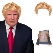 Baraklava Hat Realistic Face Mask Wig Set - Presidential Candidate Donald Trump