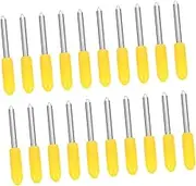 HOODANCOS 20pcs Engraving Blade Set Cutting Plotter Tool High Precision Lettering Cutters 30° 45° 60° Angles for Engraving Machines