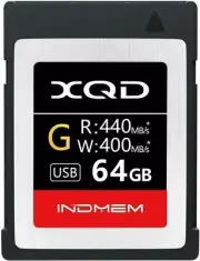 64GB XQD Flash Memory Card 5X Tough MLC 440MB/S Supports PCIe 2.0 USB 3.0