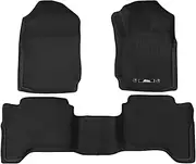 Dsz Weisshorn Ford Ranger Car Floor Mats Px Px2 Px3 Dual Cab 2011-2019 3D Rubber