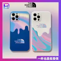 在飛比找Yahoo!奇摩拍賣優惠-iphone12手機殼相框軟殼 水彩 北面雪山 iphone