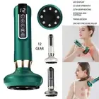 Electric Vacuum Cupping Massager Body Guasha Scraping Fat Burning Anti-Cellulite