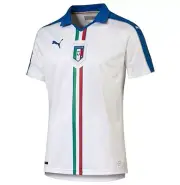 PUMA ITALY 2016-17 MEN'S AWAY STADIUM JERSEY SIZE SMALL ONLY WHITE/BLUE COLOR