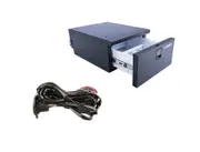 KINGS Stayzcool 30L Drawer Fridge Freezer 12V/24V 4WD SUV UTE + 12v Fridge Wiring Kit Cig Plug