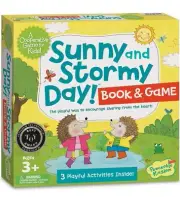 Brand New Sunny And Stormy Day! Book & Game Target Exclusive! A Cooperative Game