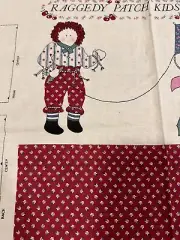 Raggedy Patch Kids Boy Doll Fabric Panel Cut And Sew